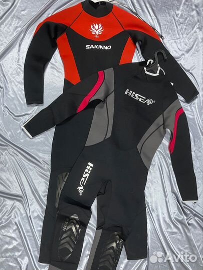 Гидрокостюм длинный мужской новый 3 мм