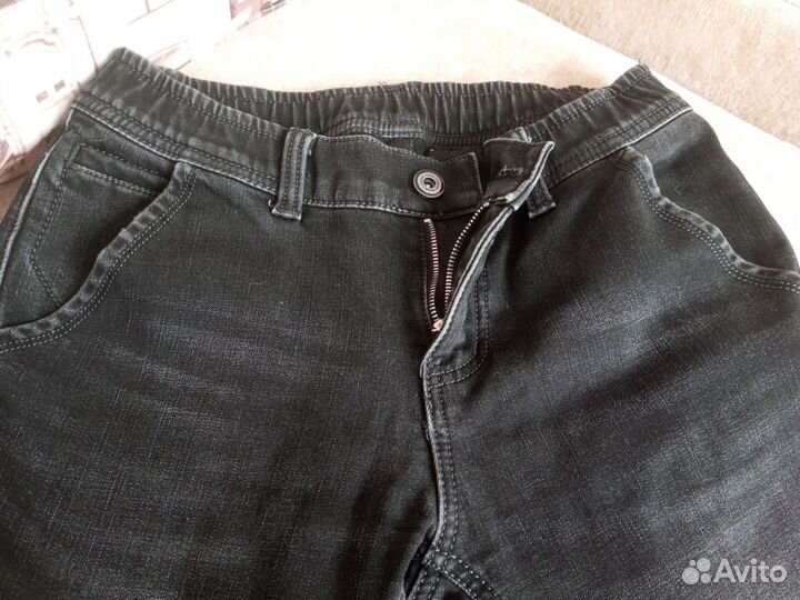 Джинсы джогеры мужские зимние 29 размер