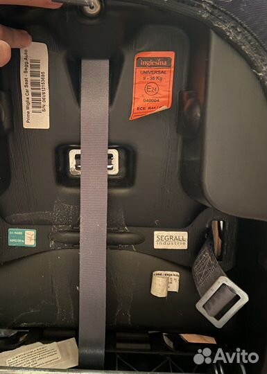 Детское кресло inglesina 9-36 кг