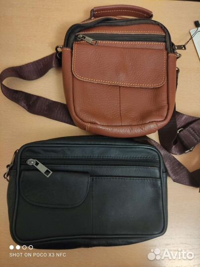 Барсетки мужские из кожи