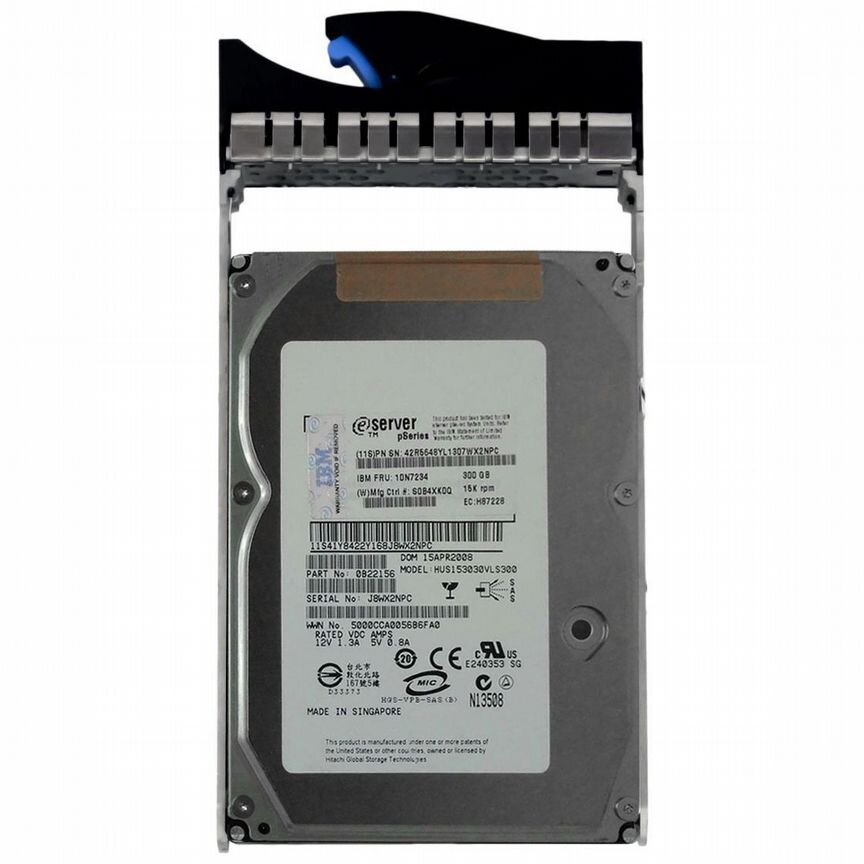 [42R5648] Жесткий Диск Ibm 300gb Sas 3,5" Hdd 42r5648