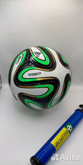 Футбольный мяч adidas brazuca, размер 5