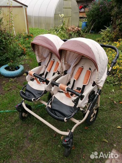 Коляска для двойни 2 в 1