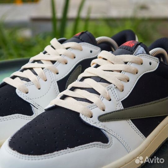 Кроссовки nike air jordan 1 low travis scott