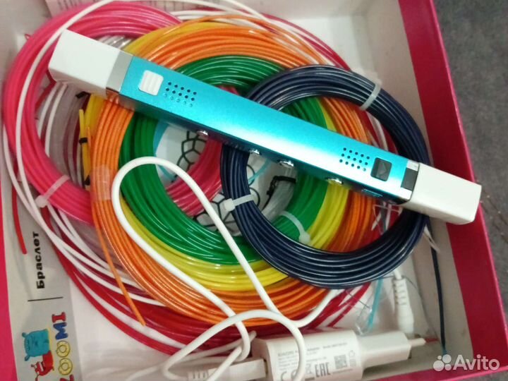 3d ручка и пластик