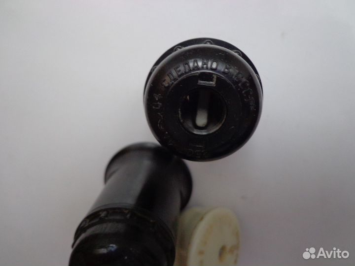 Электро патроны и вилка СССР