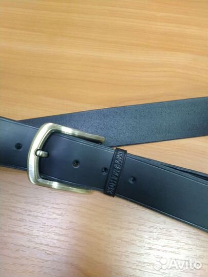 Ремень мужской, нат. кожа. Ручная работа