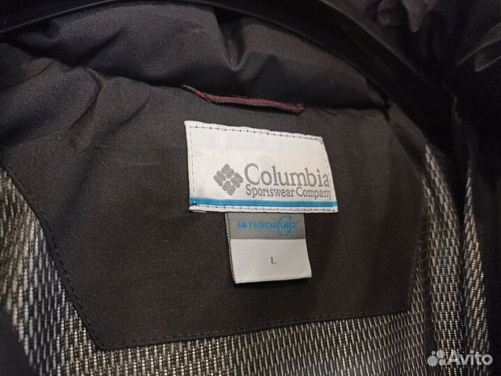 Пуховик Columbia черный 48