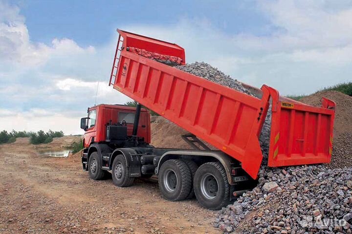 Щебень Купить из Карьера от 30 кубов с Доставкой