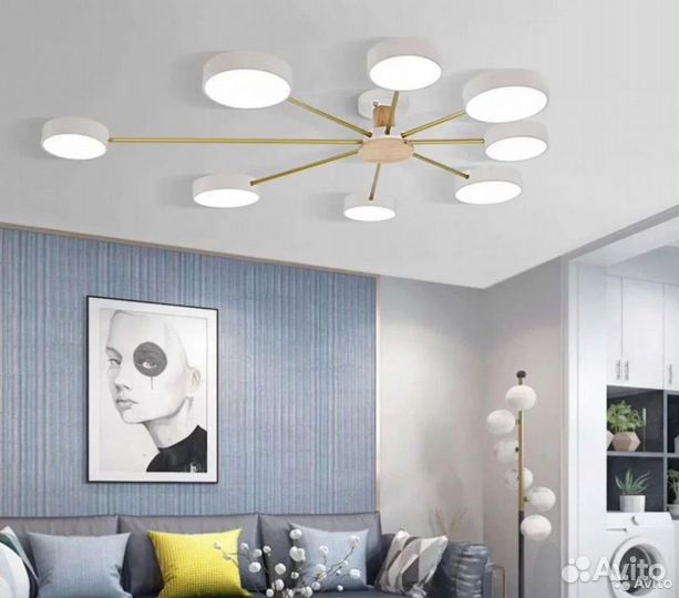 Люстра в скандинавском стиле Tiden