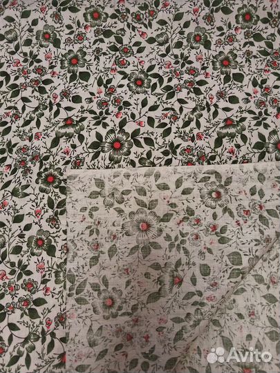 Отрез ткани хлопок СССР