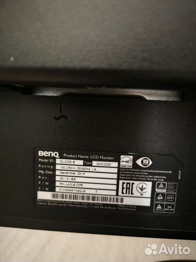 Монитор benq GL2250-b 22