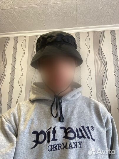 Панама Military военная черная мужская