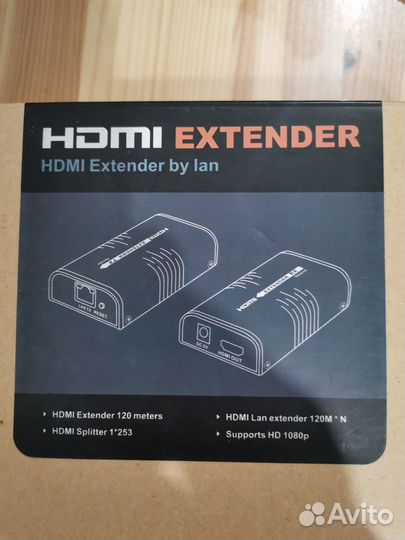 Hdmi ethernet конвертер (удлинитель кабеля)