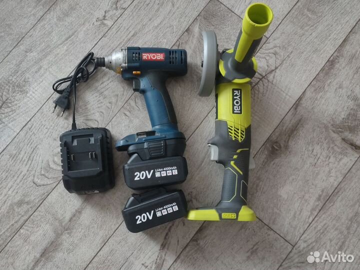 Винтоверт ryobi 18в