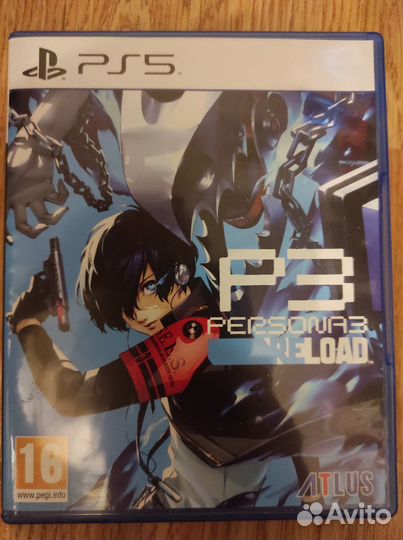 Persona 3 reload (ps 5 ) диск
