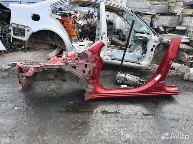 Лонжерон передний левый с порогом Lancer X 10 CY х