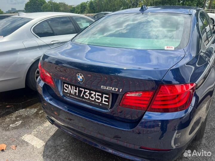 В разборе BMW 520i (F10) 2012г. пробег 23 000 км