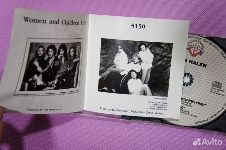 Van Halen – Women And Children First / 5150 - CD