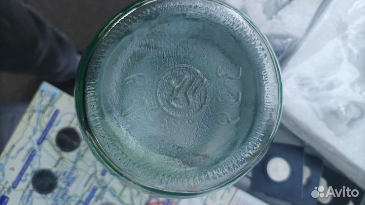 Банка 1 литр 60 лет колхоз Победа