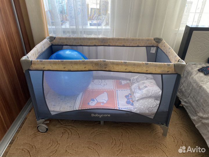 Манеж кровать скаладной