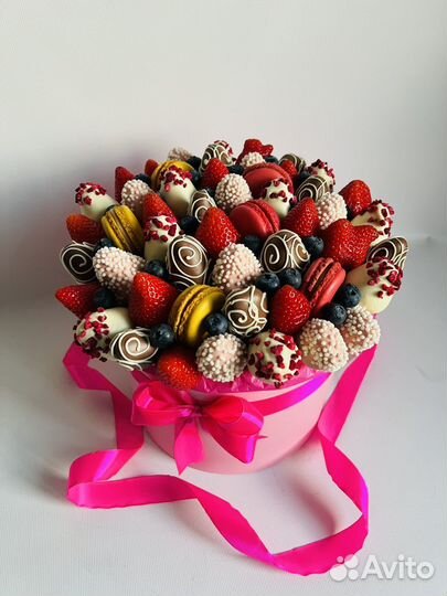 Букеты из клубники