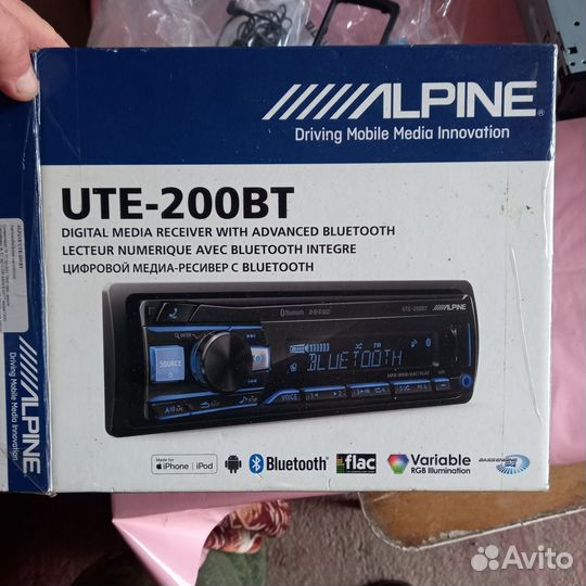 Автомагнитола alpine