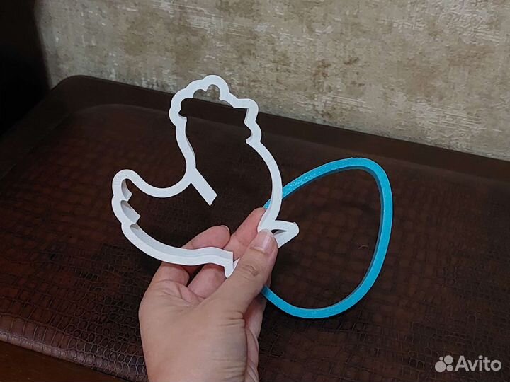 Форма для печенья Формочка Курица Яйцо