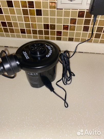 Насос Intex для надувной кровати(матраца) новый