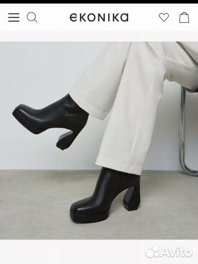 Ботильоны ekonika premium 38-39