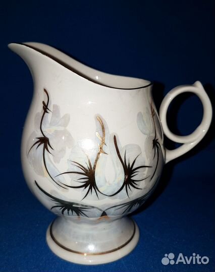 Кофейный сервиз перламутровый.ссср