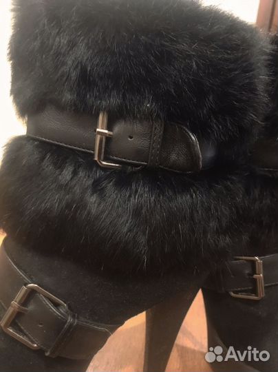 Сапоги женские натуральная кожа 35 размер