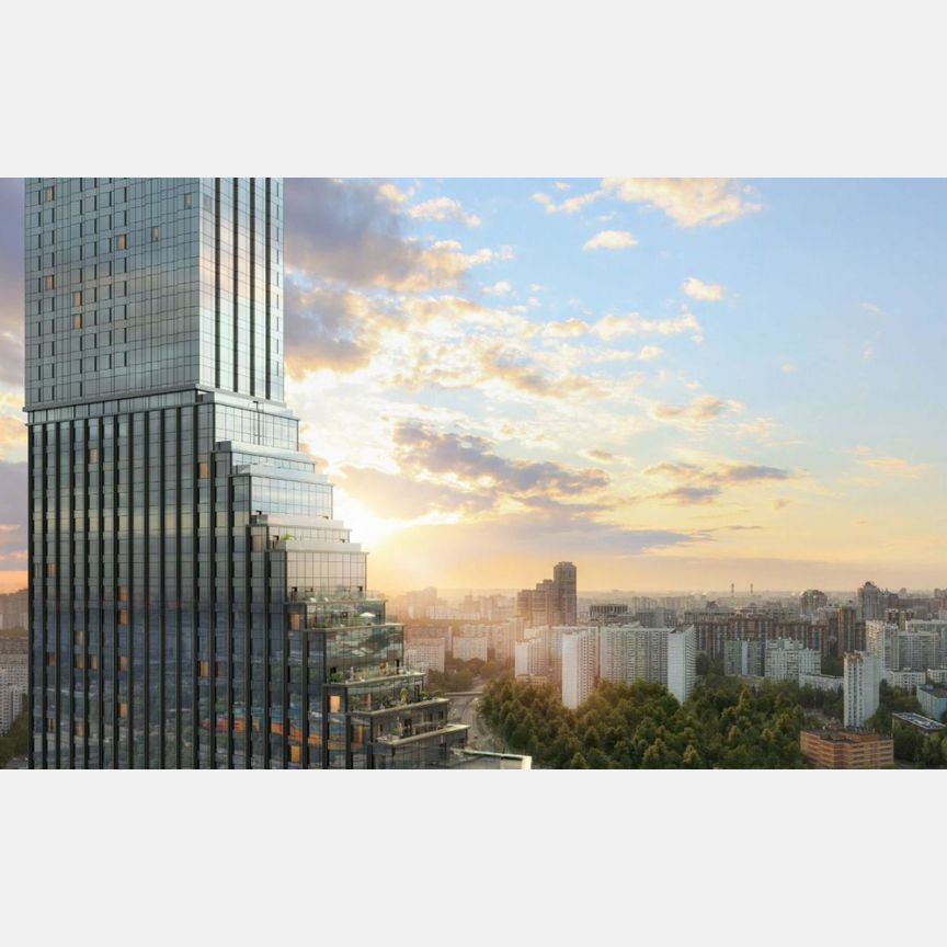 2-к. квартира, 65,6 м², 21/58 эт.