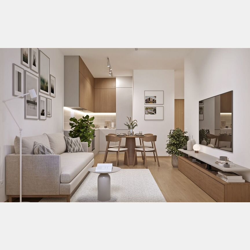 Квартира-студия, 23,7 м², 5/5 эт.