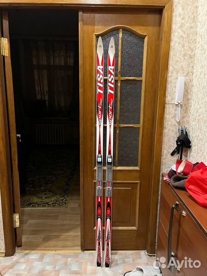 Лыжи беговые + палки