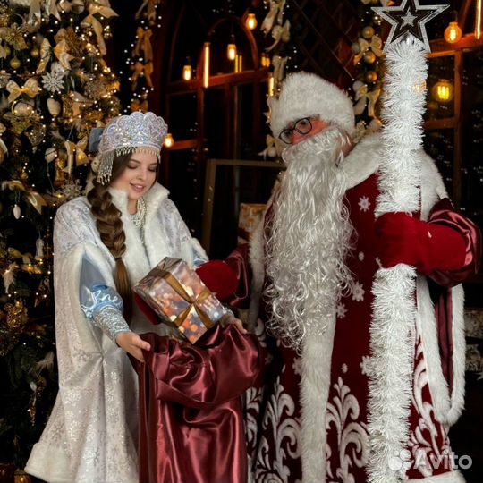 Дед мороз и снегурочка