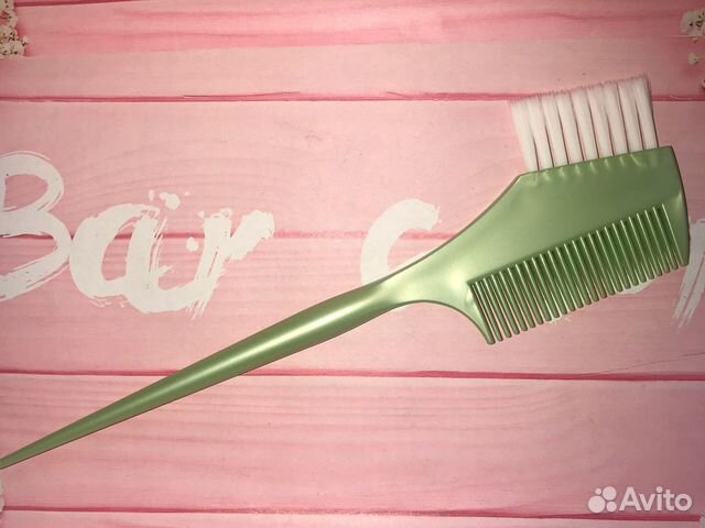 Кисть для окрашивания с расческой Деваль