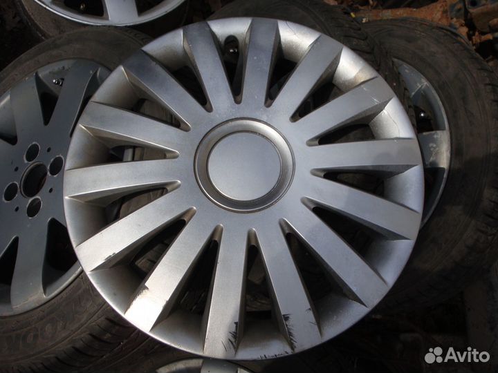 Пара колпаков хром Sail 16R