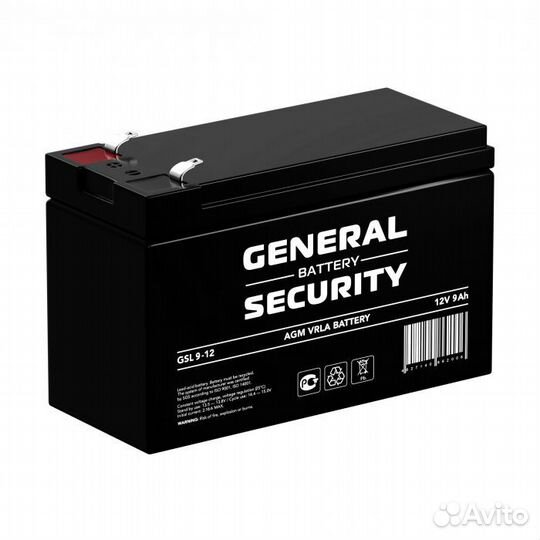 Свинцово-кислотный аккумулятор General Security GS