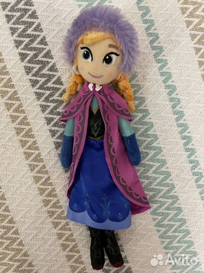 Кукла Анна холодное сердце мягкая