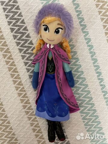 Кукла Анна холодное сердце мягкая