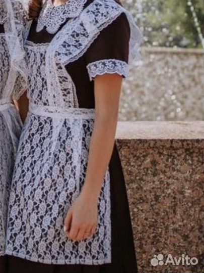 Школьный фартук и платье