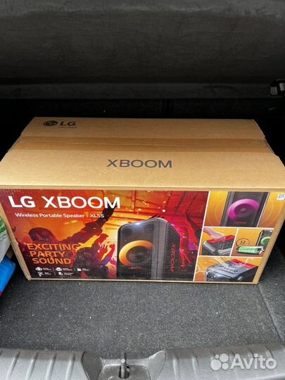 Огромная Беспроводная LG xboom xl5s (новая) 200вт