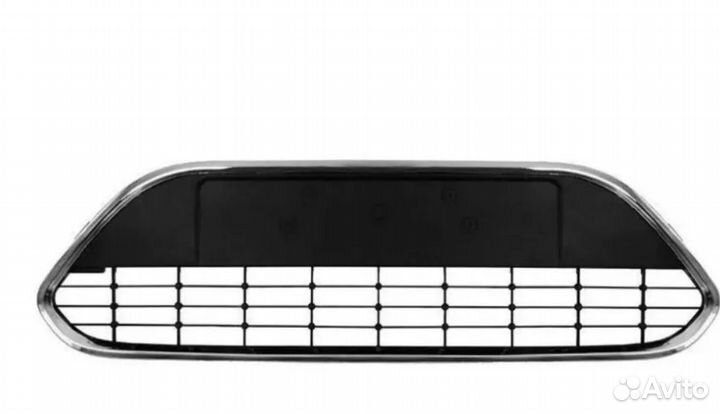 Решётка радиатора для Форд Фокус 2 рестайлинг хром
