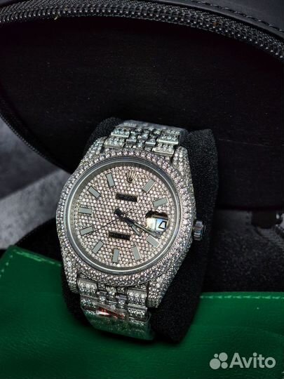 Часы Rolex datejust ice diamond