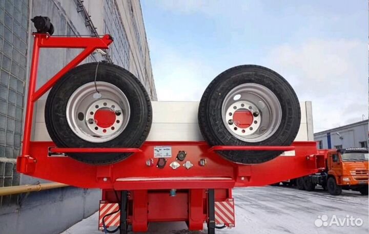 Полуприцеп трал (тяжеловоз) Политранс ТСП 94184, 2023