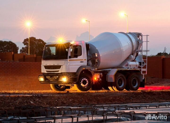 Бетон напрямую от завода. Доставка бетона миксером
