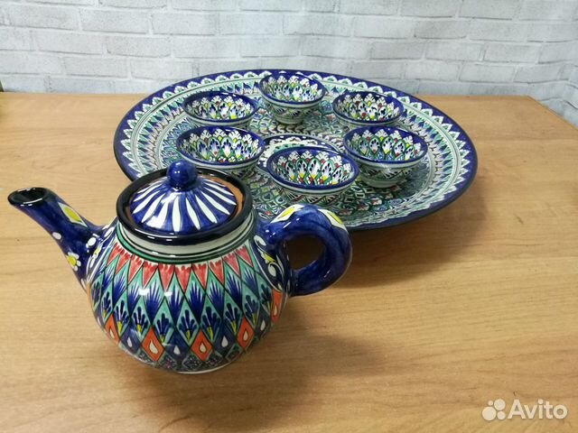 Чайник 1 л. Риштанская керамика