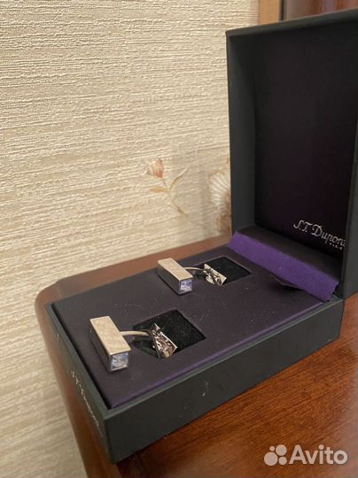 Запонки и зажим S.T. DuPont