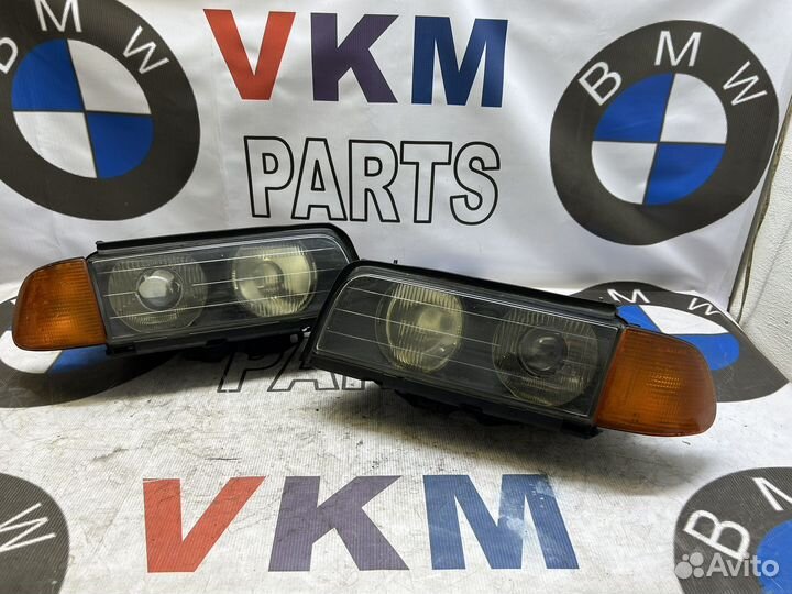 Передние фары для BMW e38 дорест